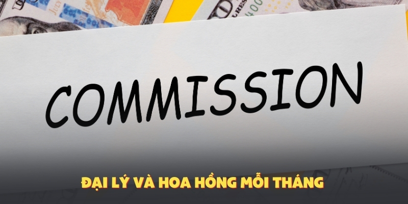 Đại lý và hoa hồng mỗi tháng